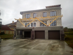 Индивидуальный жилой дом. ТПО-мембрана (340 м²)