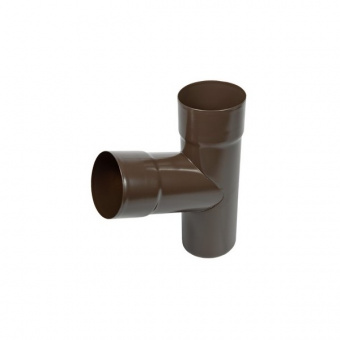 Тройник трубы металл aquAsystem Pural d90мм