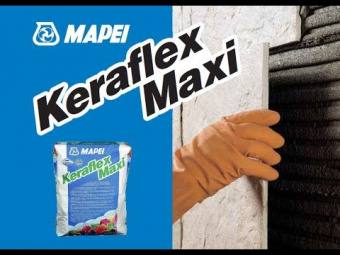 Клей улучшенный на цементной основе Keraflex Maxy S1 белый, 25 кг