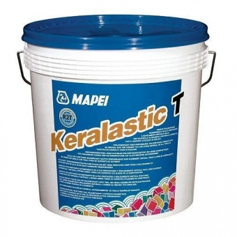 Универсальный двухкомпонентный полиуретановый клей Keralastic "T" BIANCO  UNITA  белый, 5 кг