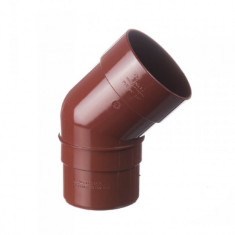 Сливное колено 45 Docke d85мм PREMIUM ПВХ